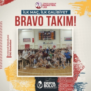 kirklareli belediyesi basketbol takimi fotografi