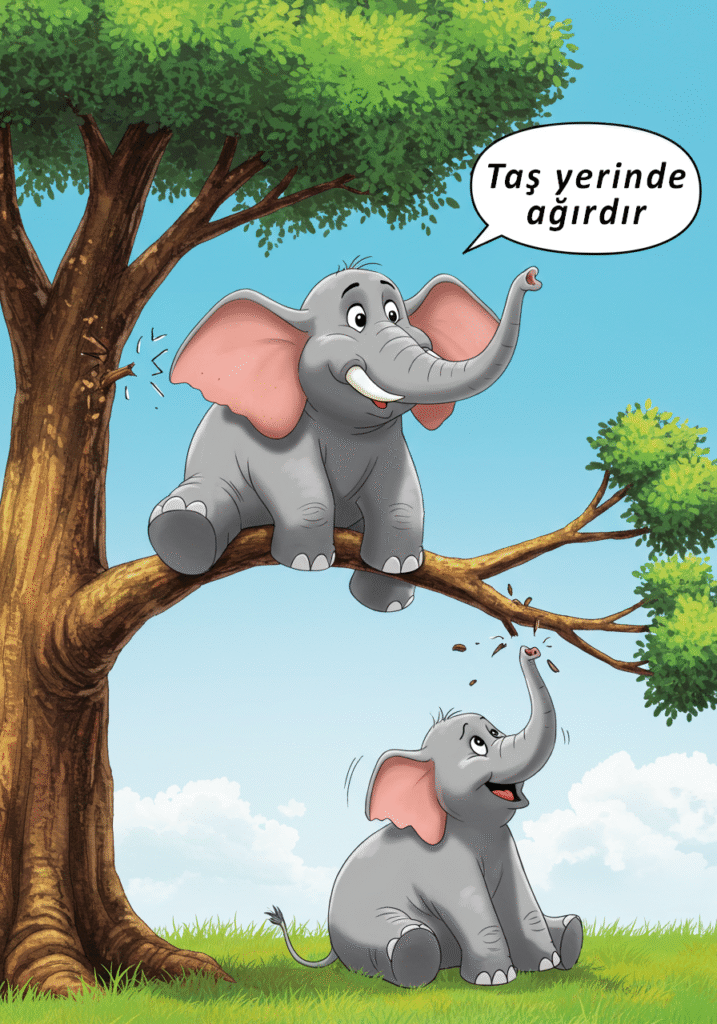 Karikatürlü türk ata sözleri 6 tas