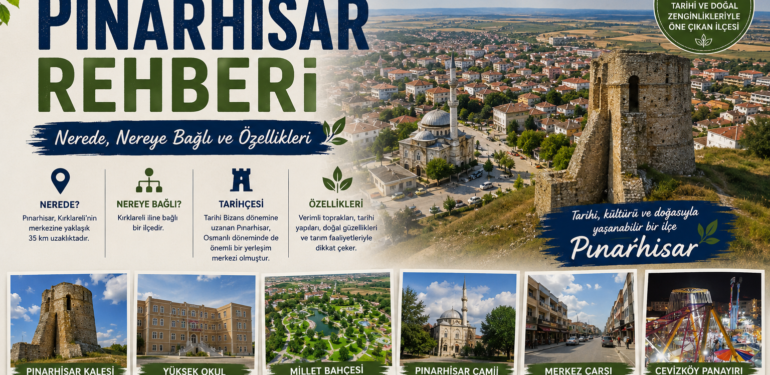 Pınarhisar Rehberi - Kırklareli Pınarhisar ilçesi