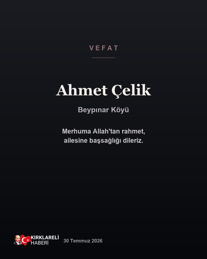 Ahmet Çelik