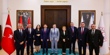 Bulgaristan HÖH heyeti Kırklareli Vali Vekili Dr. Hasan Tanrıseven ziyareti