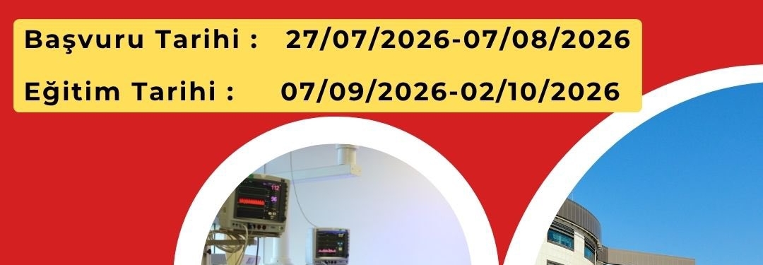 Kırklareli EAH Yoğun Bakım Hemşireliği Sertifikalı Eğitim Programı başvuru ilanı