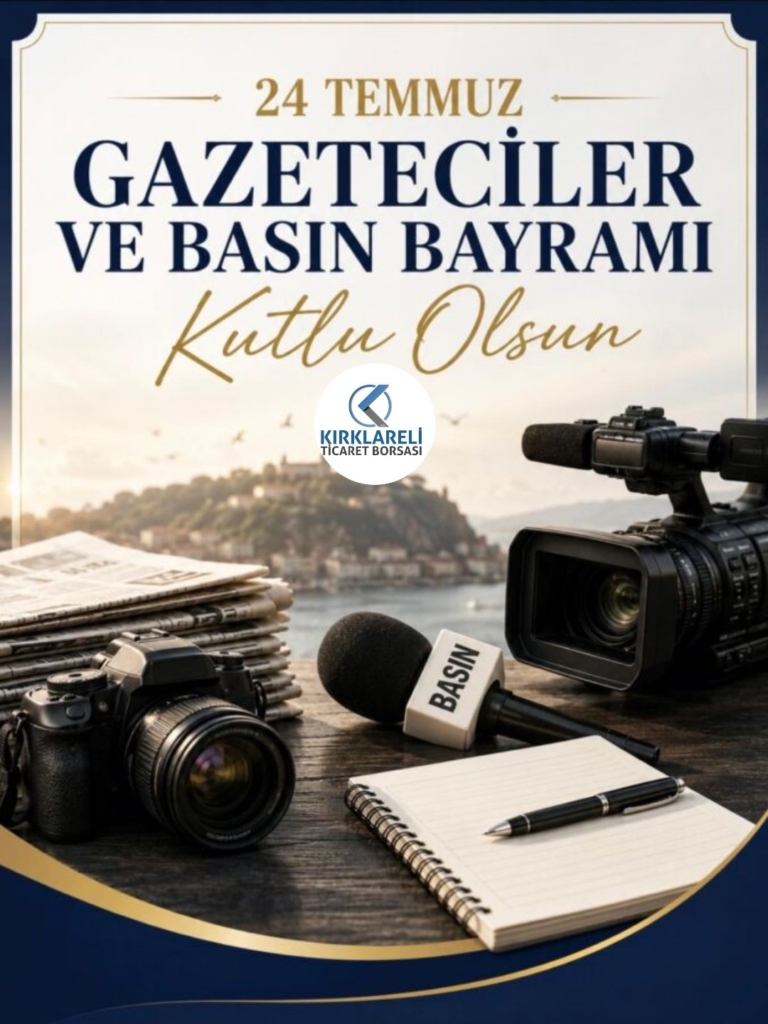 Kırklareli Ticaret Borsası basın bayramı