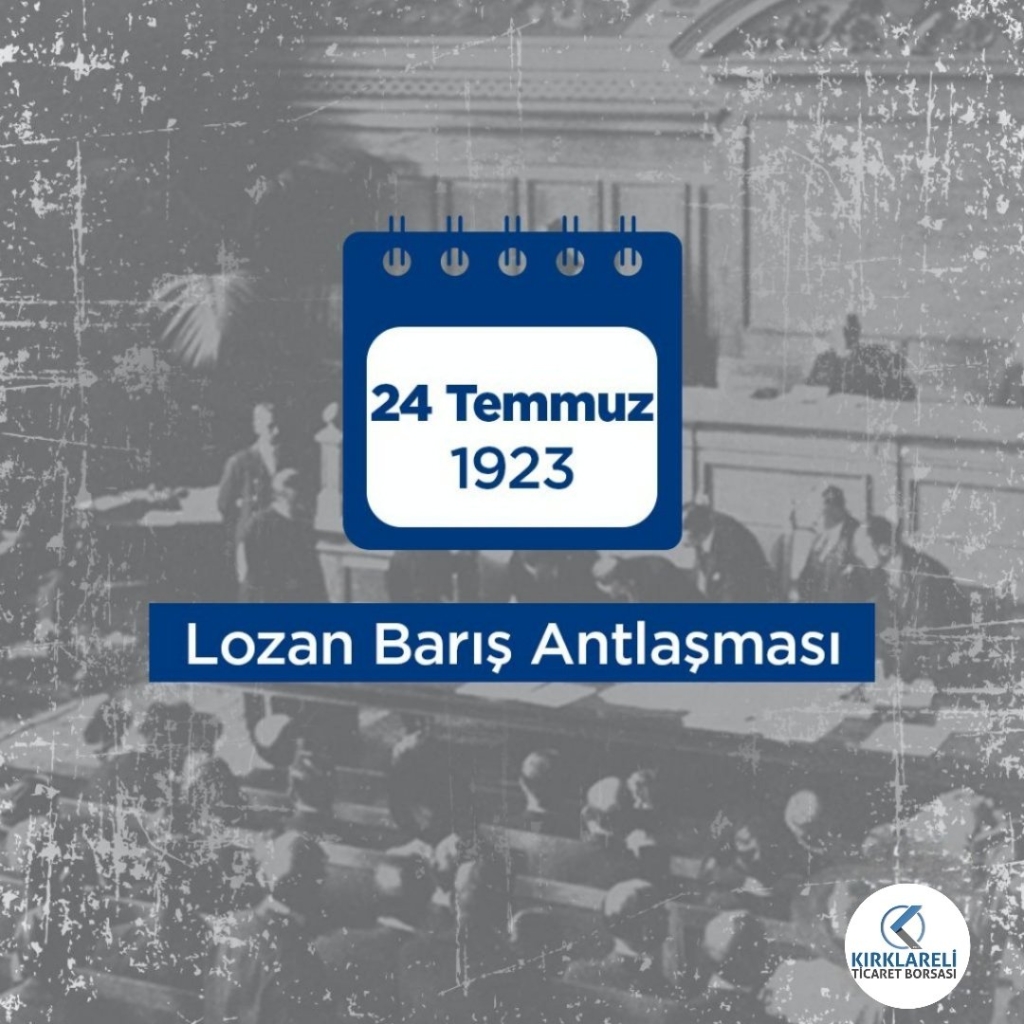 Lozan Barış Antlaşması Kırklareli