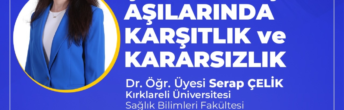 Kırklareli Üniversitesi aşı semineri
