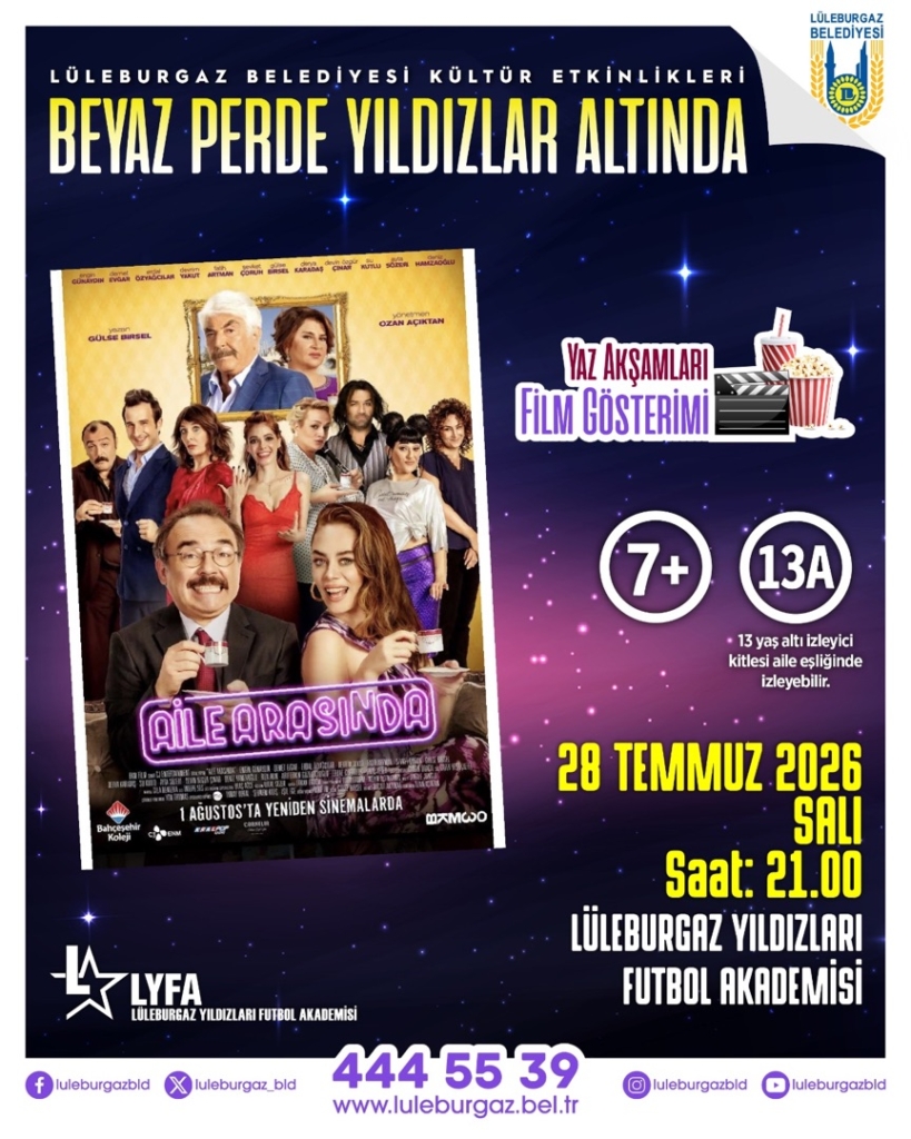 Lüleburgaz açık hava sineması