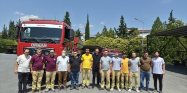 Öz Orman-İş İstanbul Bölge Başkanı Mürsel Kılınç Kırklareli Orman İşletme Müdürlüğü ziyareti