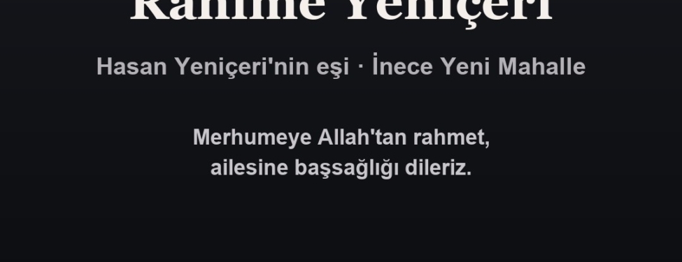 Rahime Yeniçeri
