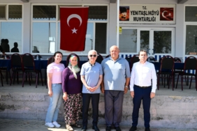 Vali Uğur Turan Lüleburgaz Yenitaşlı Köyü ziyaretinde üreticilerle