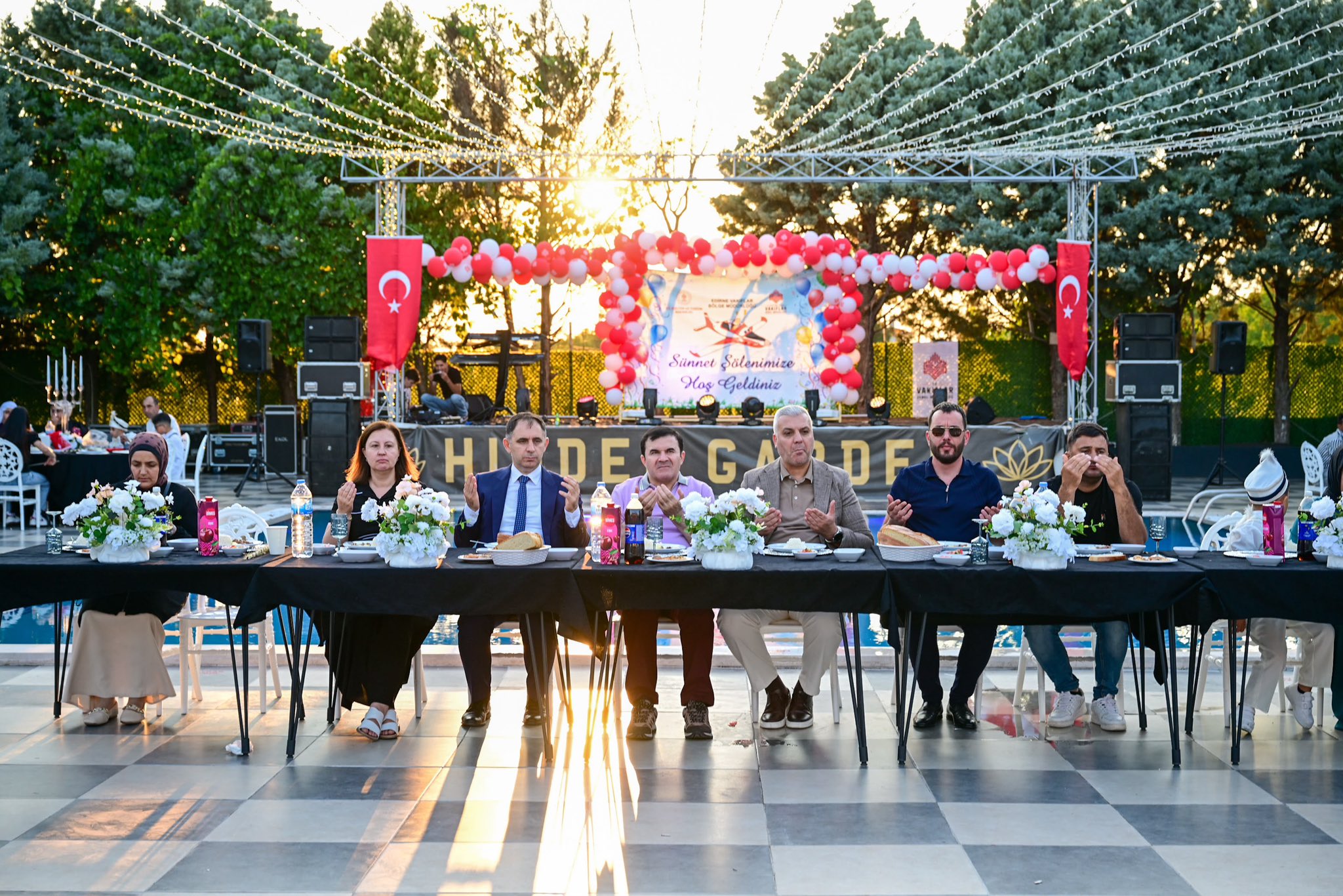 Kırklareli Vali Vekili sünnet şöleni