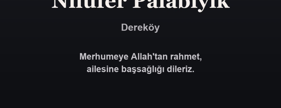 Nilüfer Palabıyık