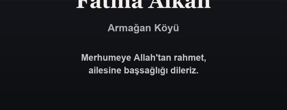 Fatma Alkan