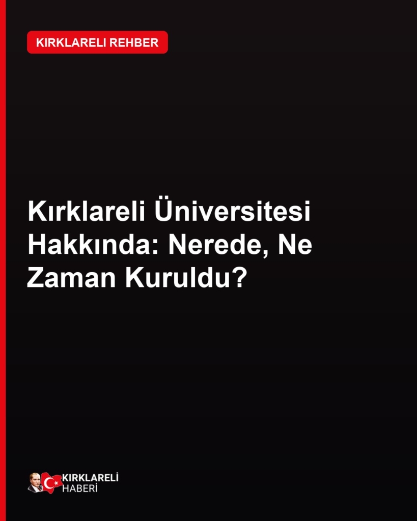 Kırklareli Üniversitesi